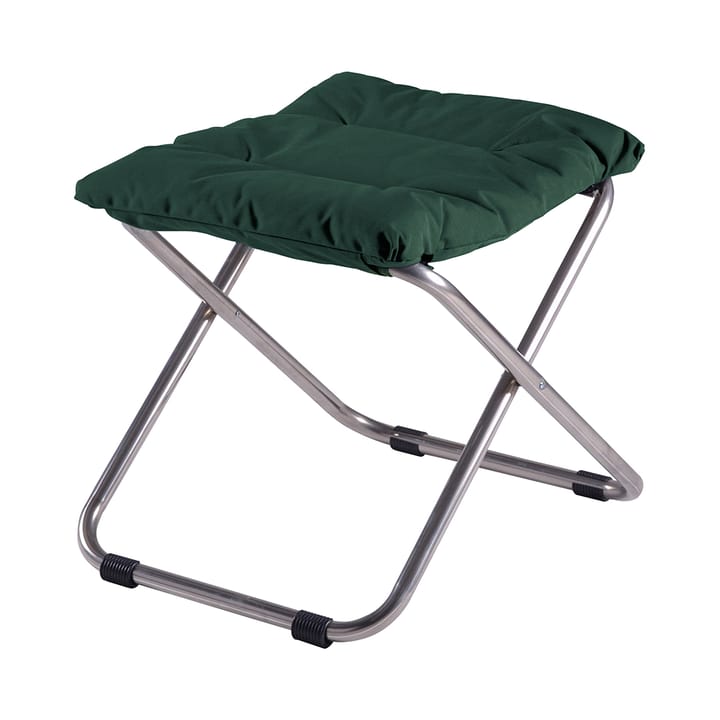 Tabouret Chico Soft - Dark green-support en aluminium - Fiam