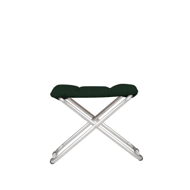 Tabouret Chico Soft - Dark green-support en aluminium - Fiam
