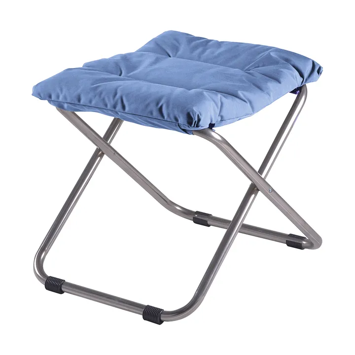 Tabouret Chico Soft - Light blue-beige supertex - Fiam