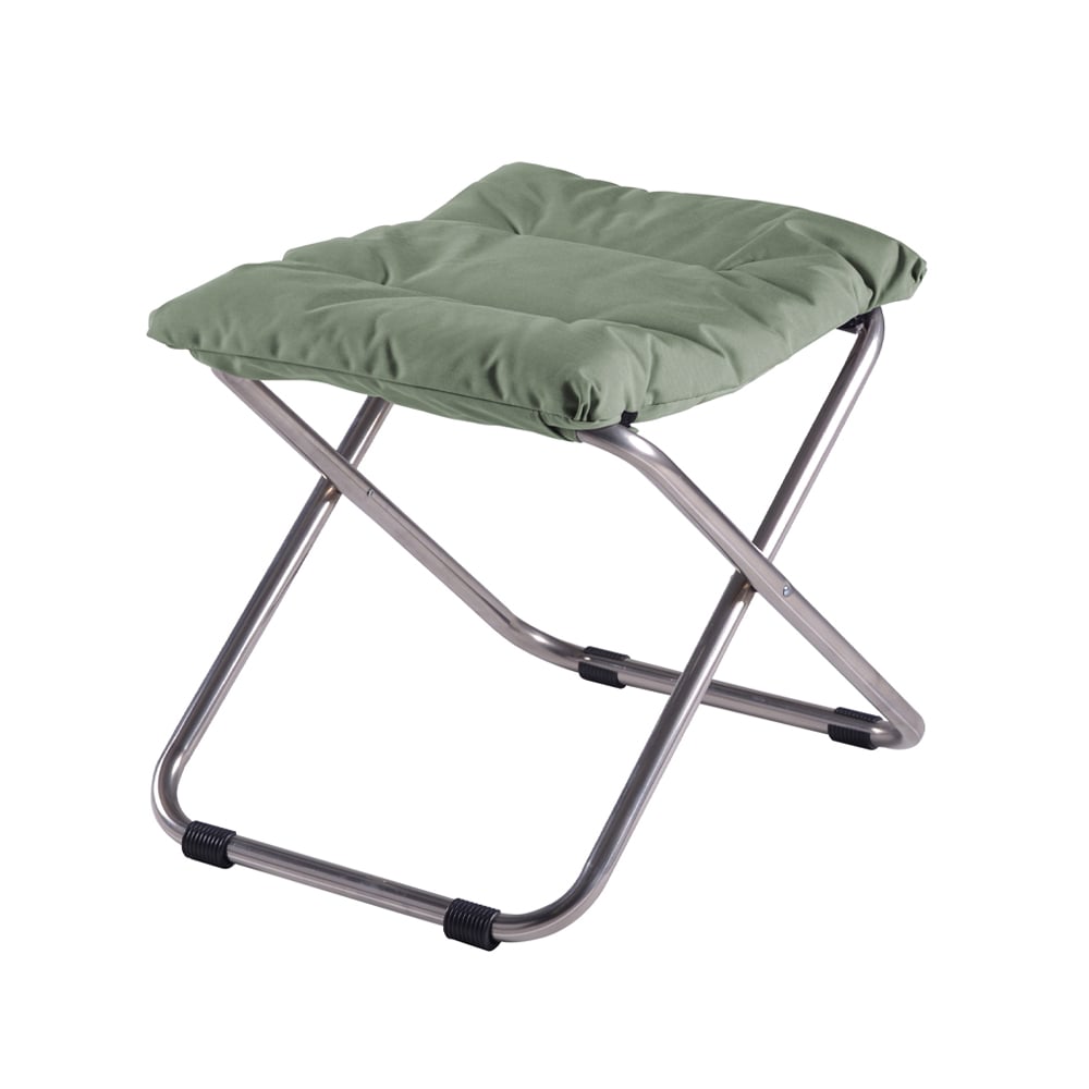 Fiam Tabouret Chico Soft Sage green-support en aluminium