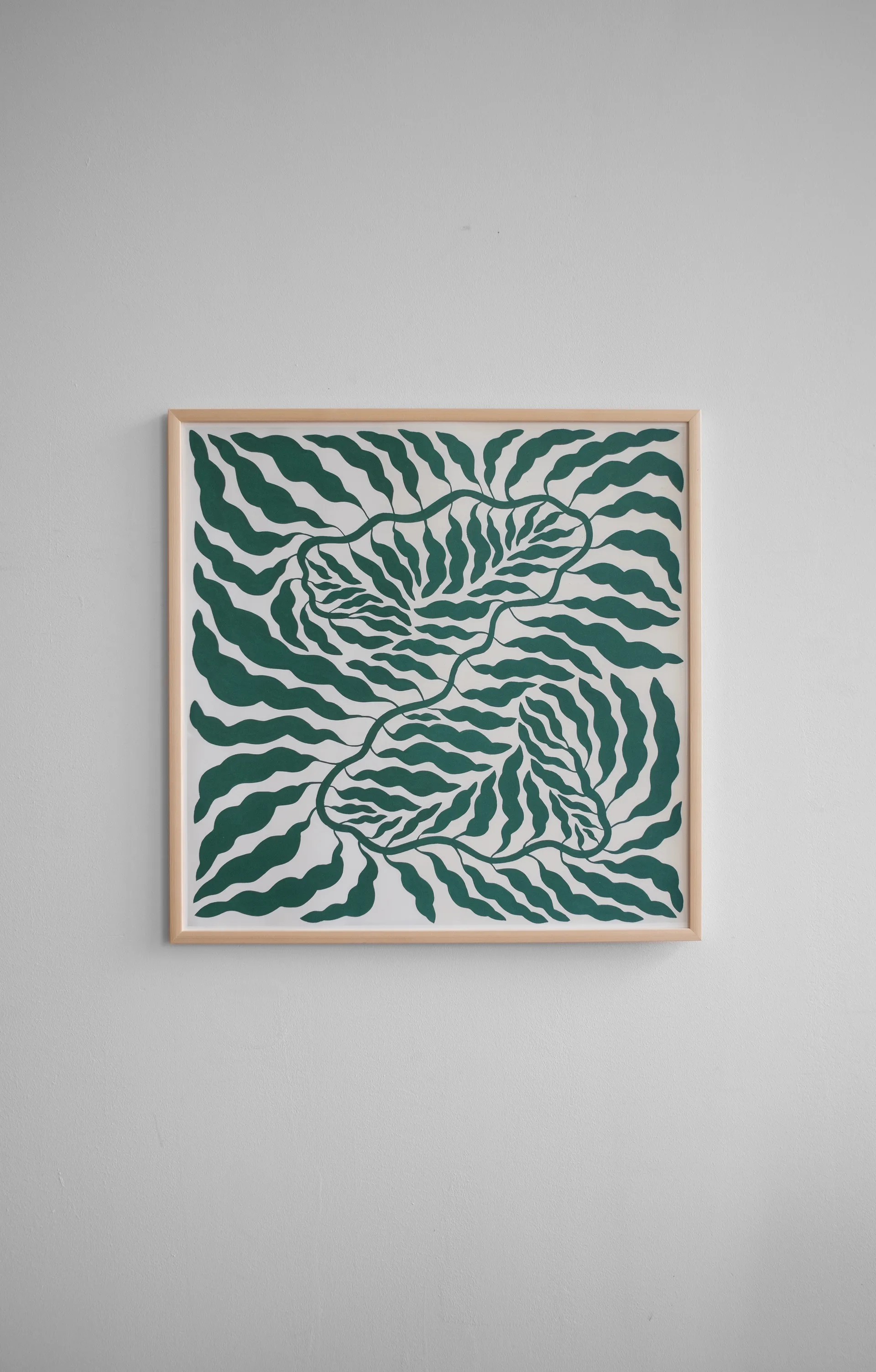 Affiche Green, 70x70 cm Fine Little Day
