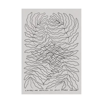 Affiche Lovers - 70x100 cm - Fine Little Day