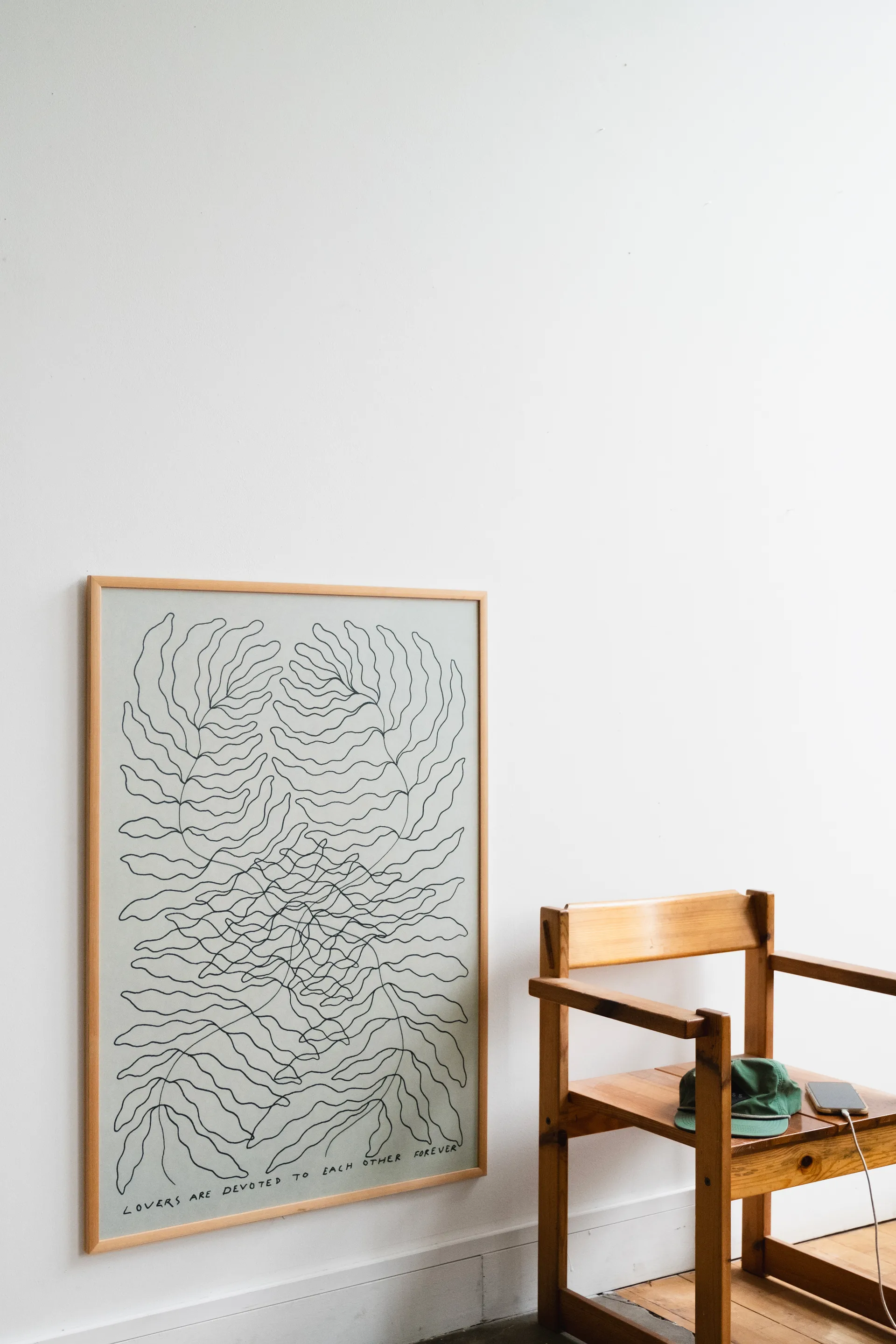 Affiche Lovers, 70x100 cm Fine Little Day