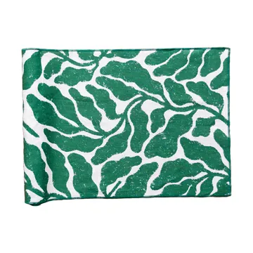 Chemin de table Leaves - Green, 45x180cm - Fine Little Day