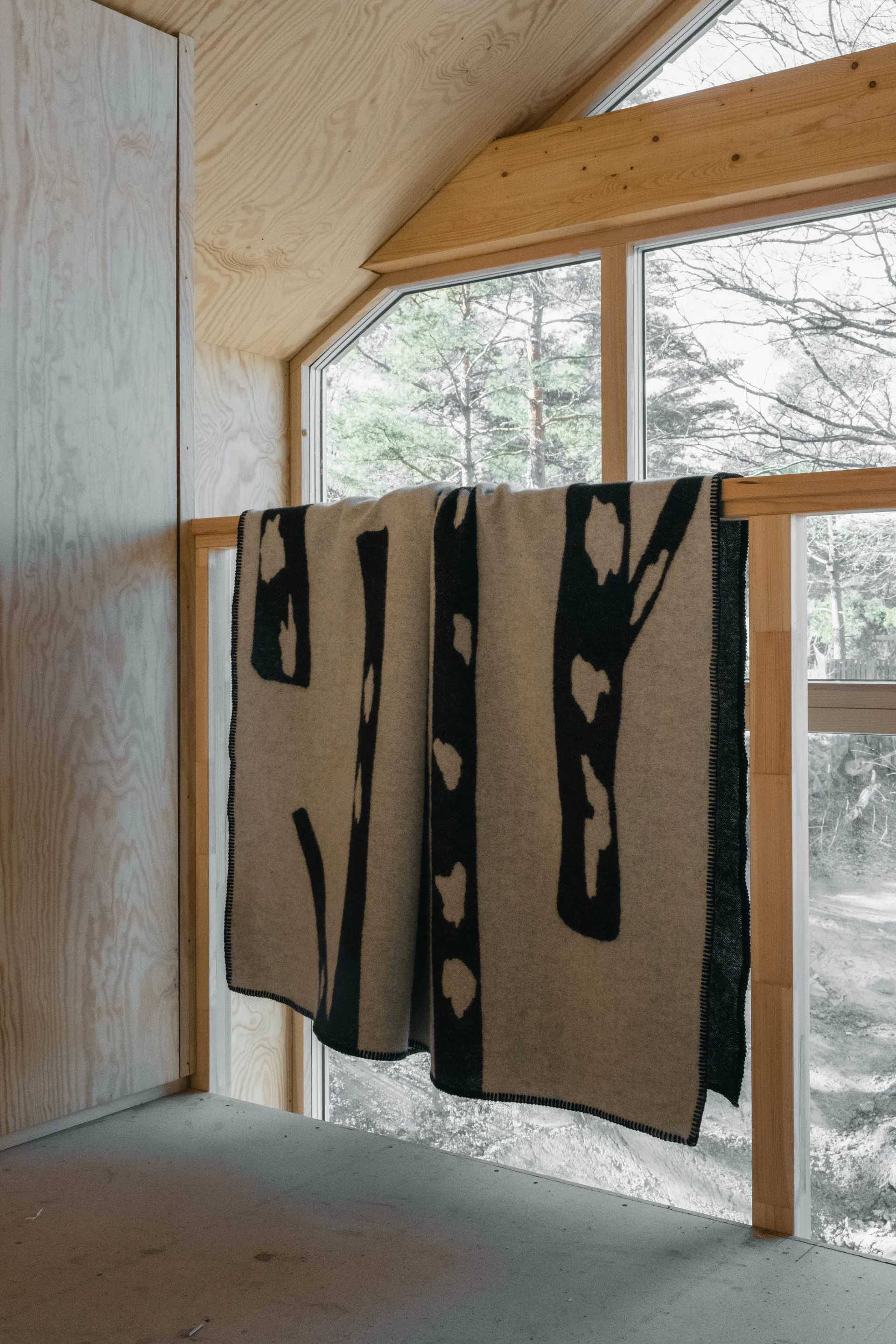 Couverture Birch 130x180 cm, Black-white Fine Little Day