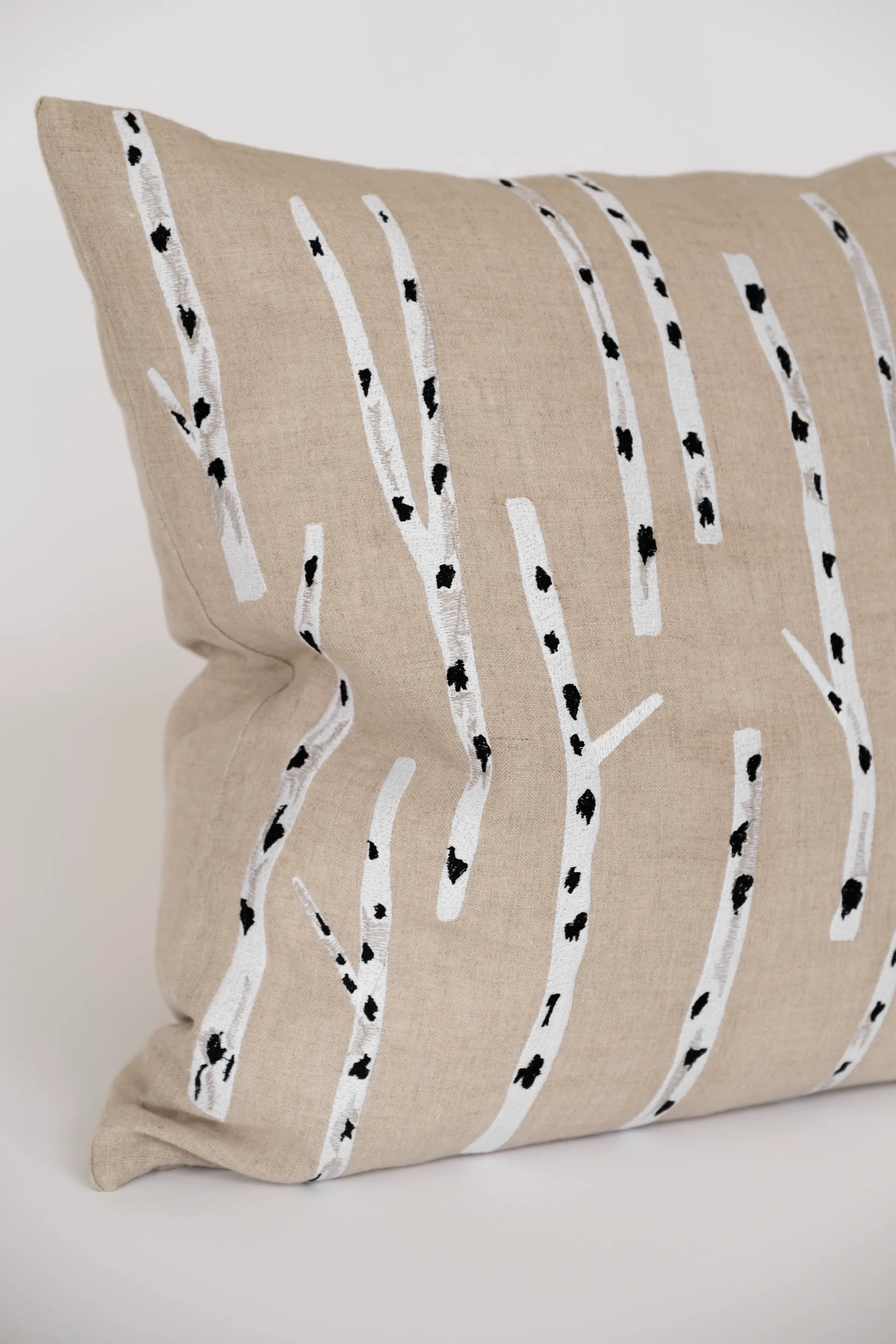 Housse de coussin Birch 48x48 cm, Natur Fine Little Day
