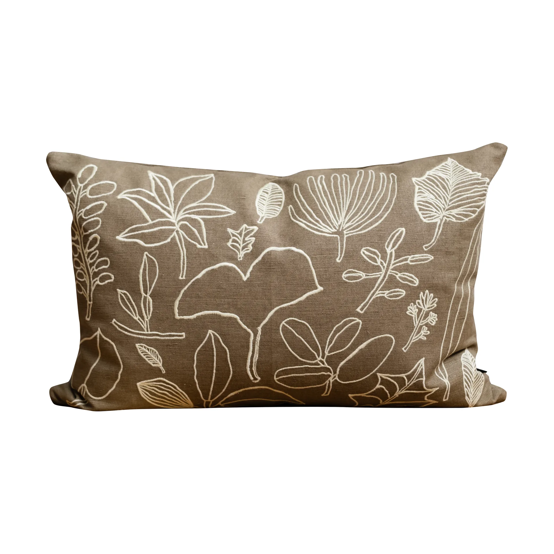 Housse de coussin Botanic 38x58 cm, Green-yellow Fine Little Day