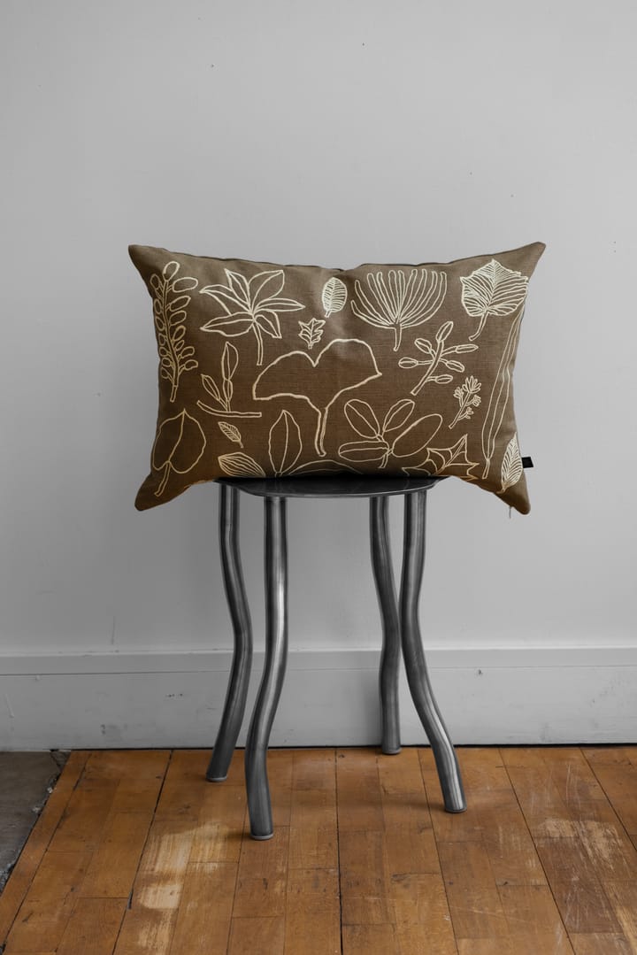 Housse de coussin Botanic 38x58 cm, Green-yellow Fine Little Day