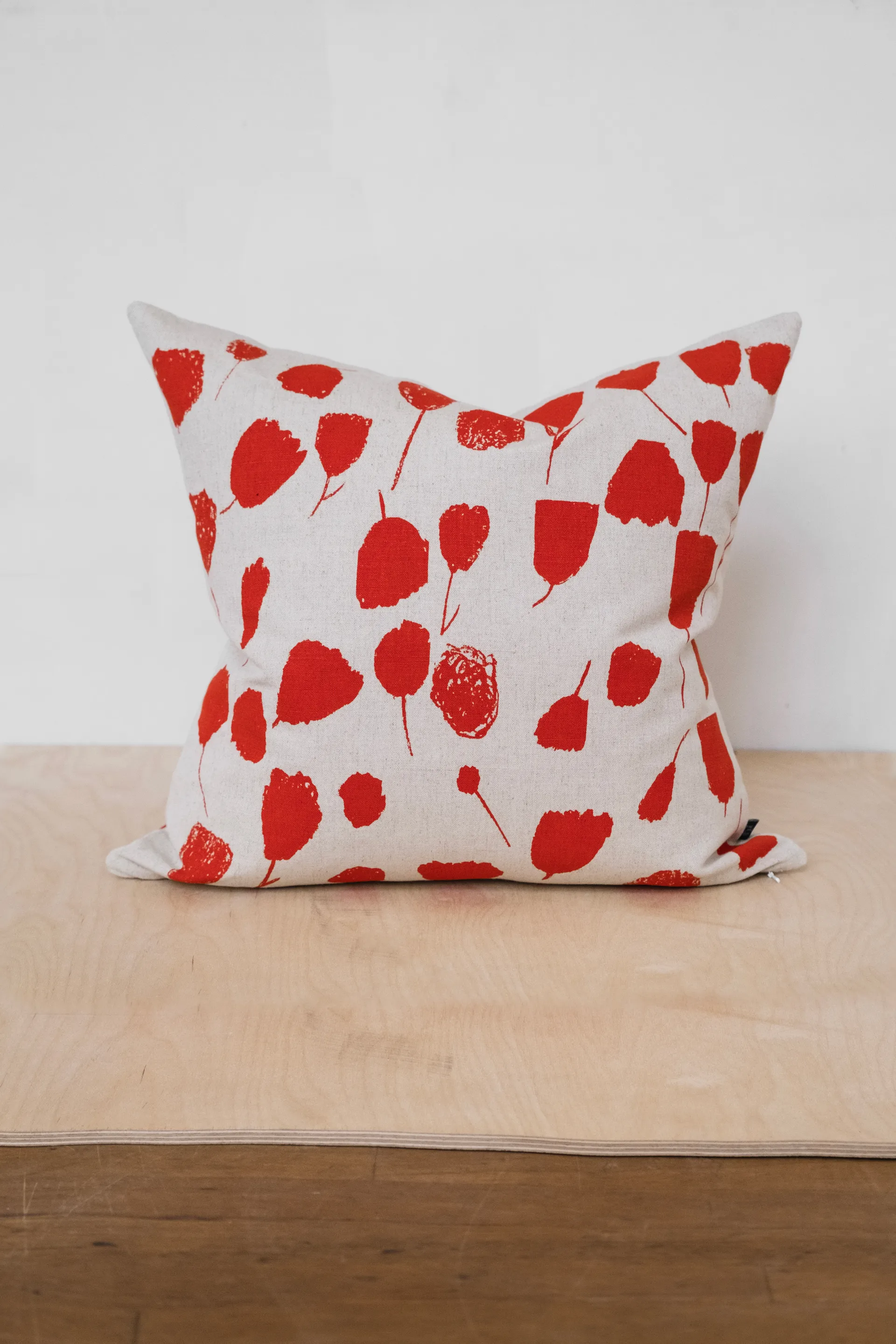 Housse de coussin Bouquet 48x48 cm, Nature-poppy red Fine Little Day