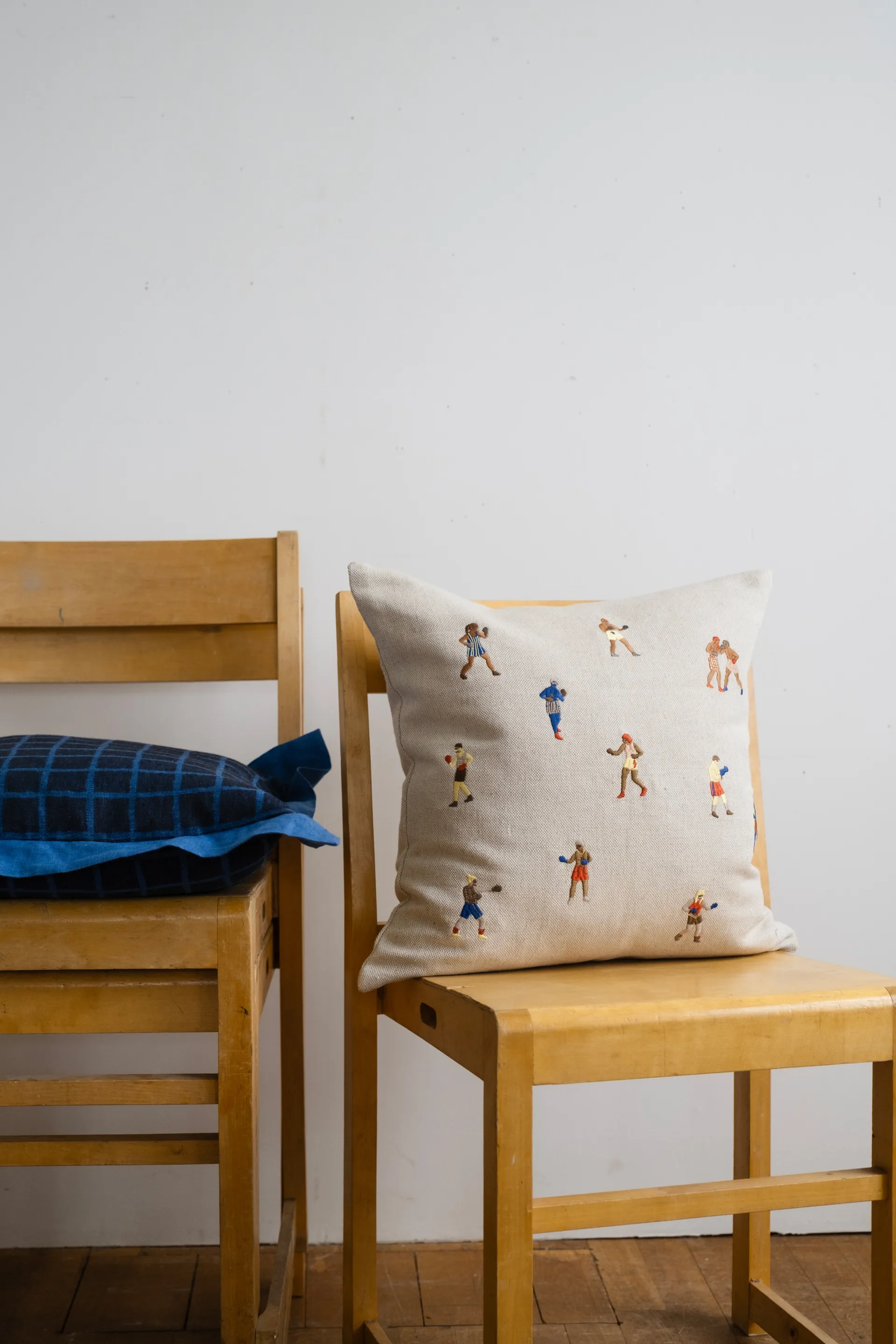 Housse de coussin Boxers 48x48 cm, Nature Fine Little Day