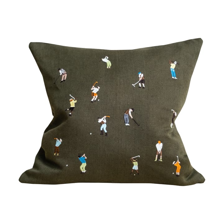 Housse de coussin Golfers 48x48 cm - Green - Fine Little Day