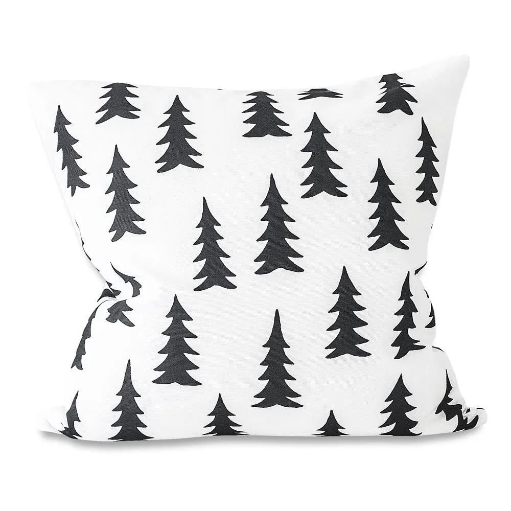 Housse de coussin Gran, blanc-noir Fine Little Day