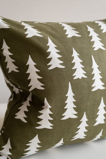 Housse de coussin Gran - Vert olive - Fine Little Day