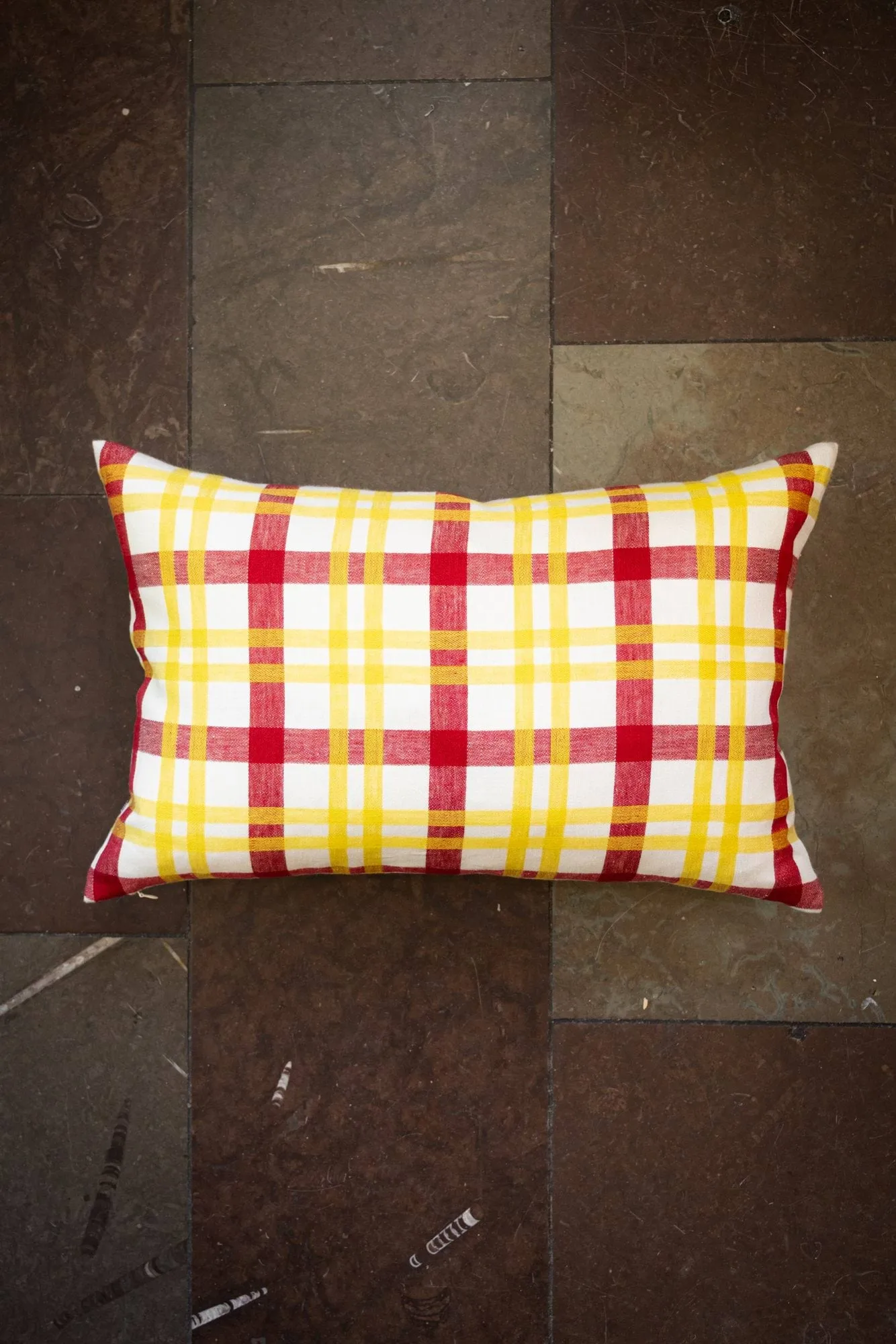 Housse de coussin Grid, Jaune, 38x58 cm Fine Little Day