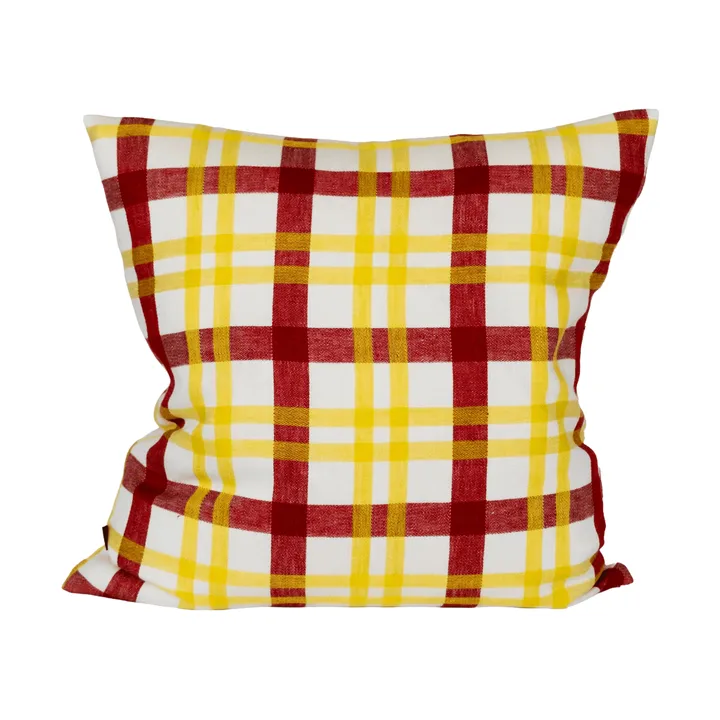 Housse de coussin Grid - Jaune, 45x45 cm - Fine Little Day