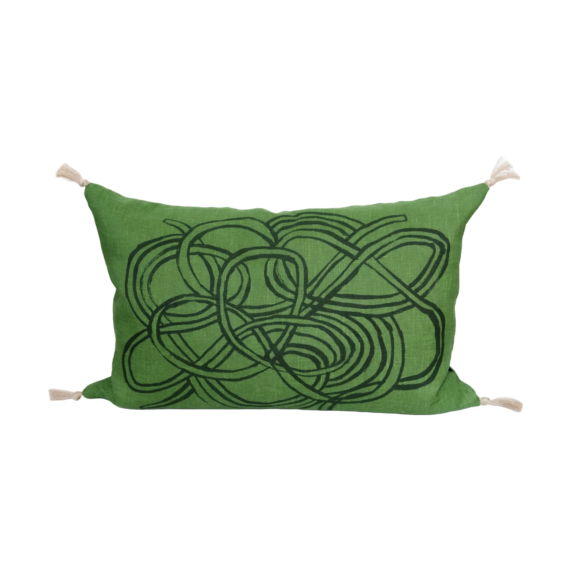 Housse de coussin Knutar 38x58 cm, Green Fine Little Day