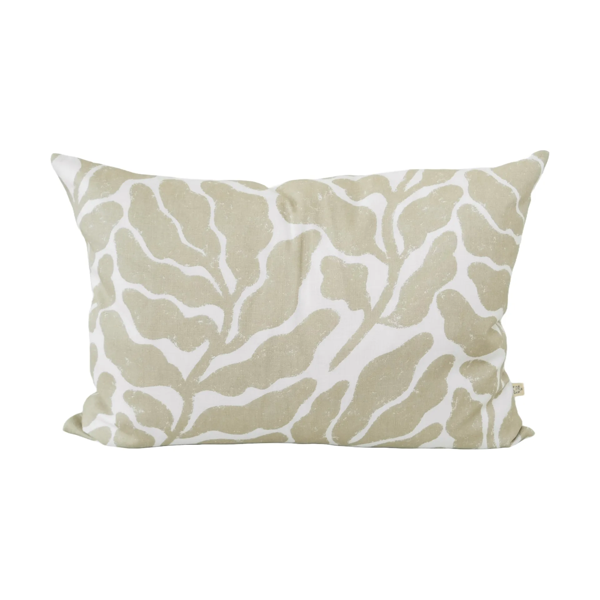 Housse de coussin Leaves 48x68 cm, Sand Fine Little Day