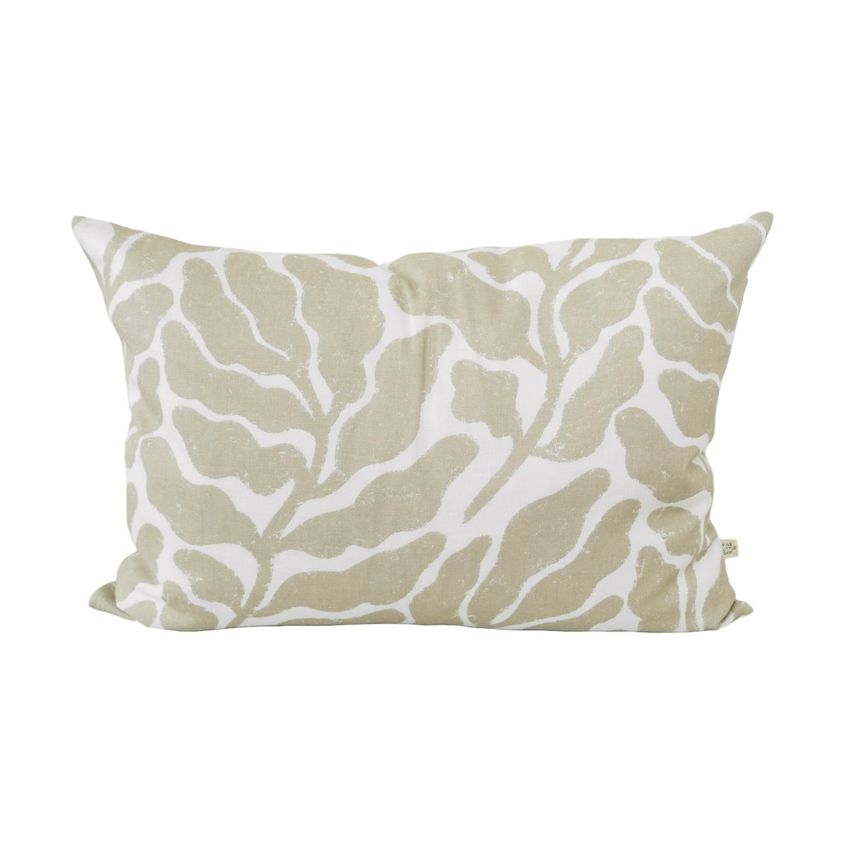 Fine Little Day Housse de coussin Leaves 48x68 cm Sand