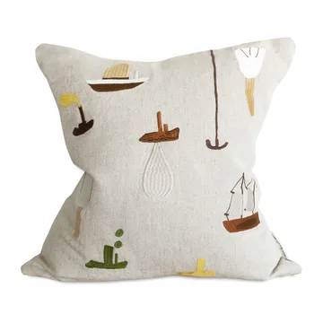 Housse de coussin Sail With Me 48x48 cm - Gris - Fine Little Day