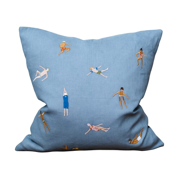 Housse de coussin Swimmers 45x45 cm - Blue - Fine Little Day