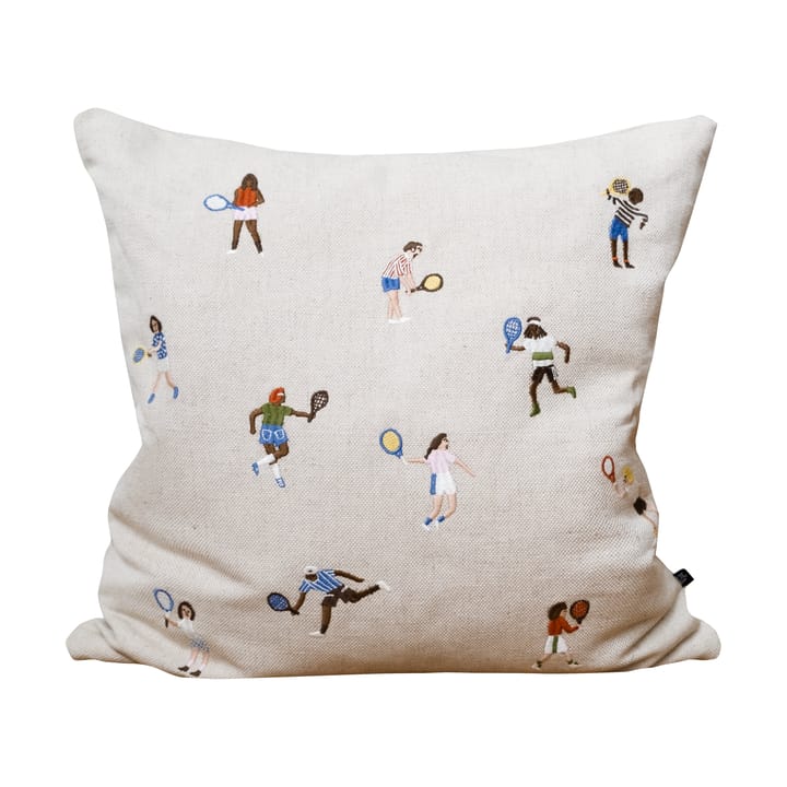 Housse de coussin Tennis 48x48cm - Nature - Fine Little Day