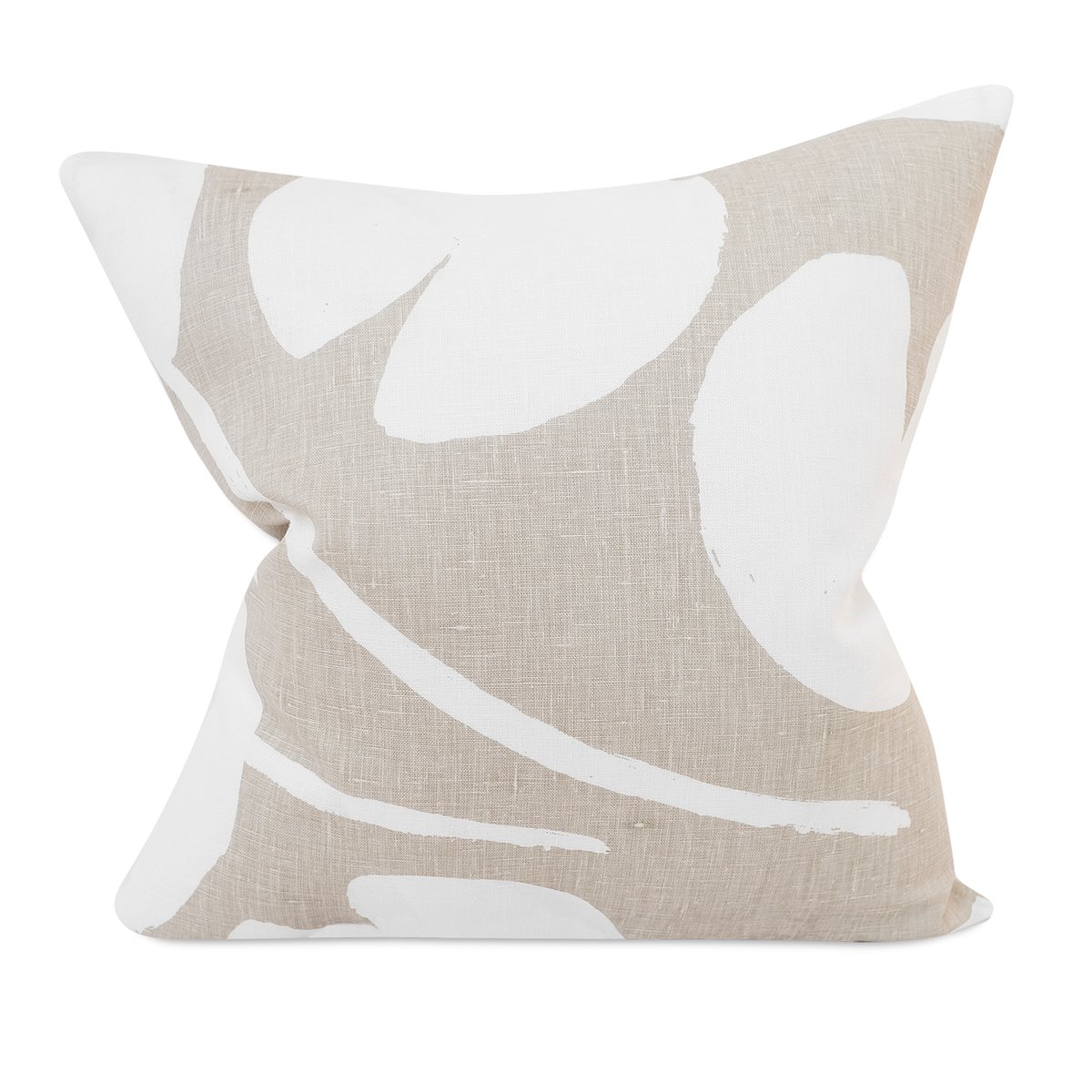 Fine Little Day Housse de coussin Water lilies Beige-blanc
