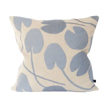 Housse de coussin Water lilies - Naturel-bleu, 48x48 cm - Fine Little Day
