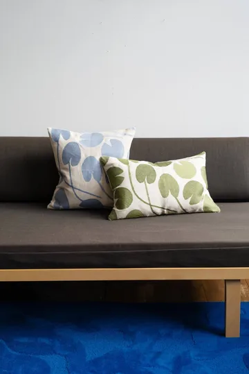 Housse de coussin Water lilies - Naturel-vert, 38x58 cm - Fine Little Day