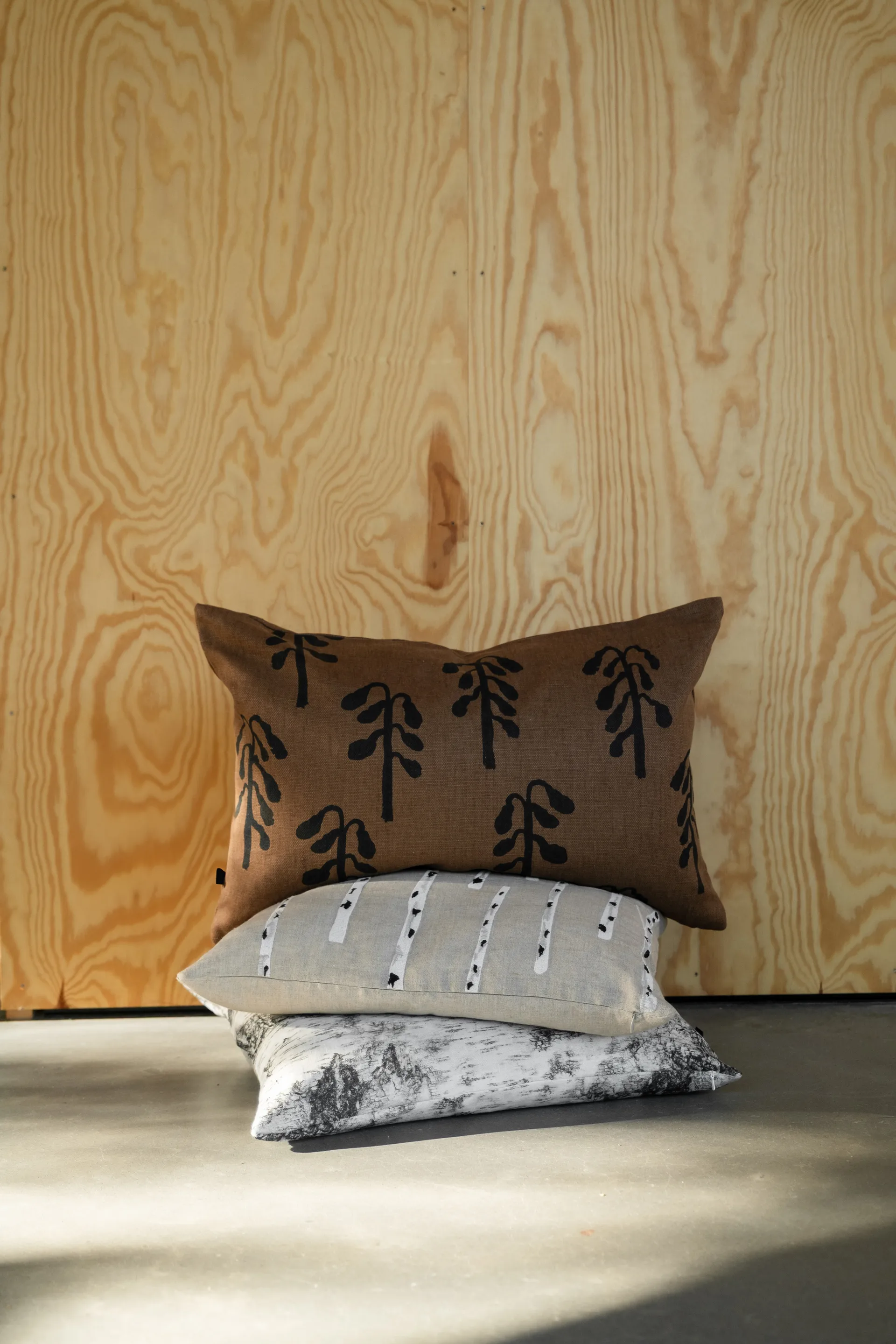 Housse de coussin Weeping Birch 38x58 cm, Brown Fine Little Day