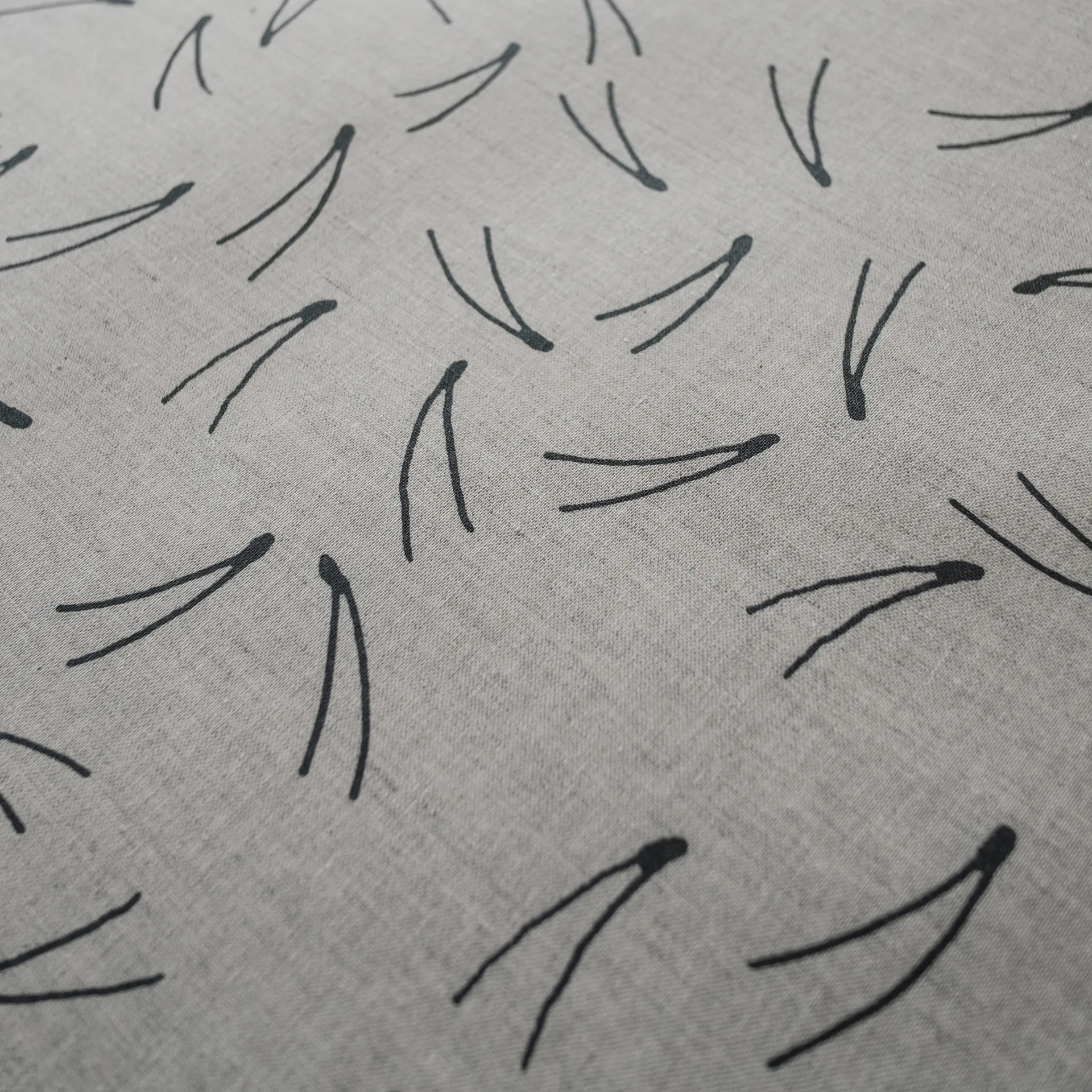 Nappe Barr 137x238 cm, Noir-nature Fine Little Day