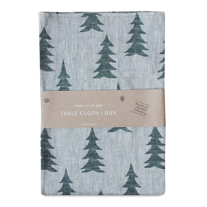 Nappe en jacquard Gran 147x250 cm - Vert-gris - Fine Little Day