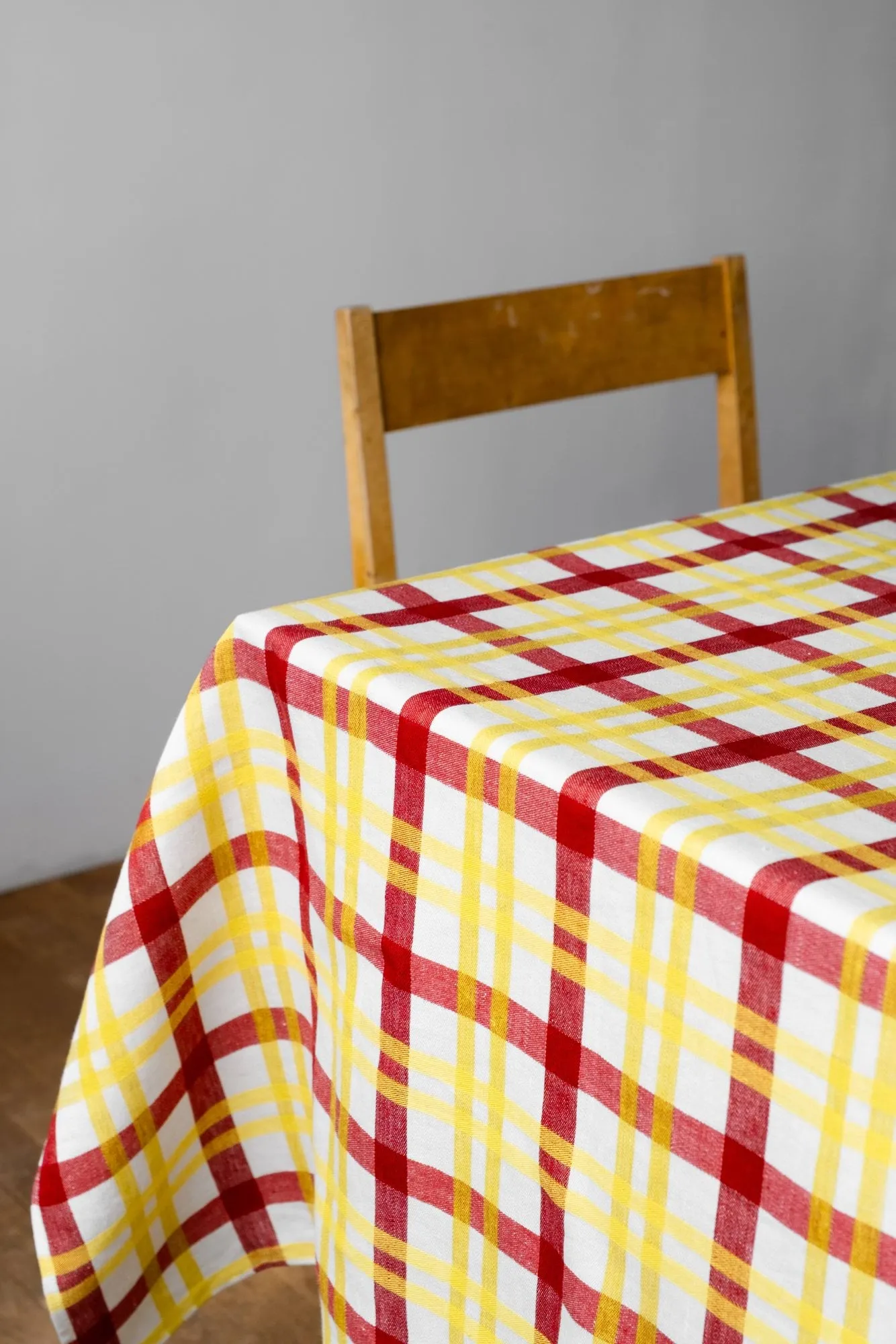 Nappe Grid, Jaune, 147x147 cm Fine Little Day