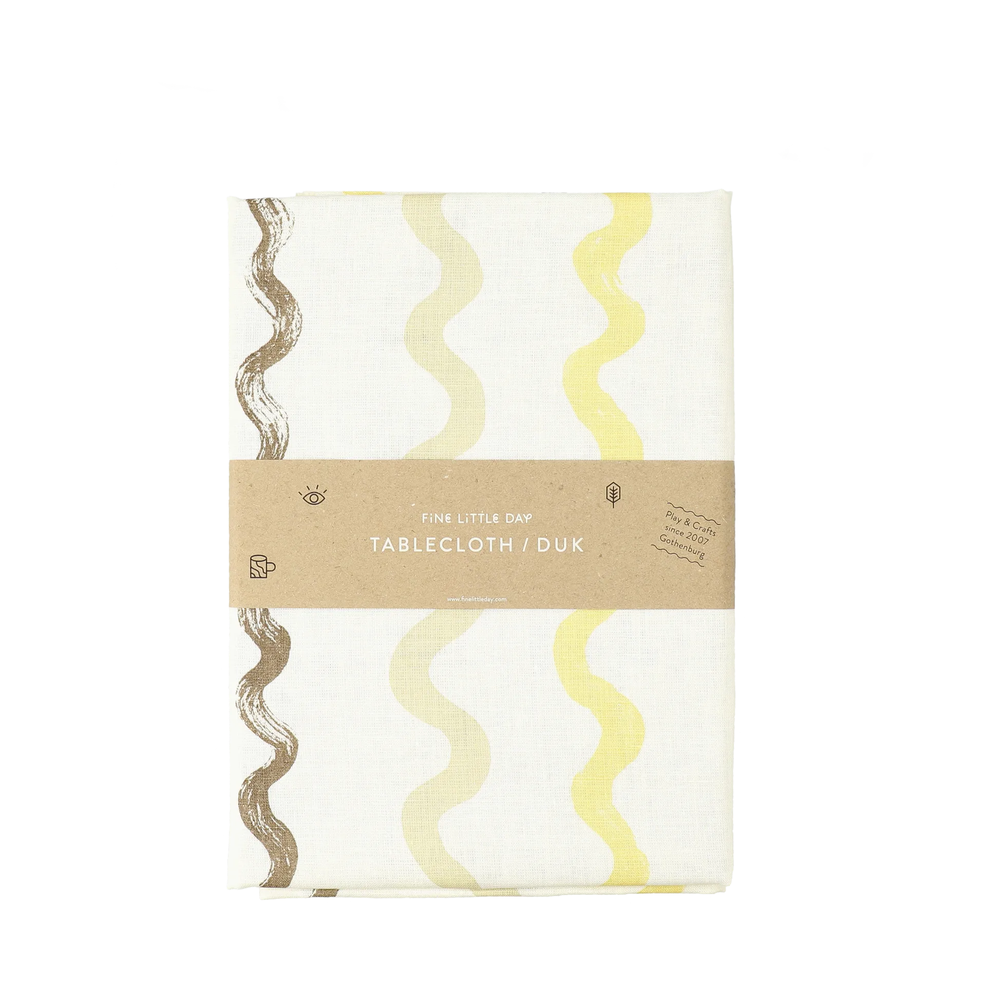 Nappe Randig 149x250 cm, White-yellow Fine Little Day