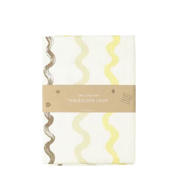 Nappe Randig 149x250 cm - White-yellow - Fine Little Day