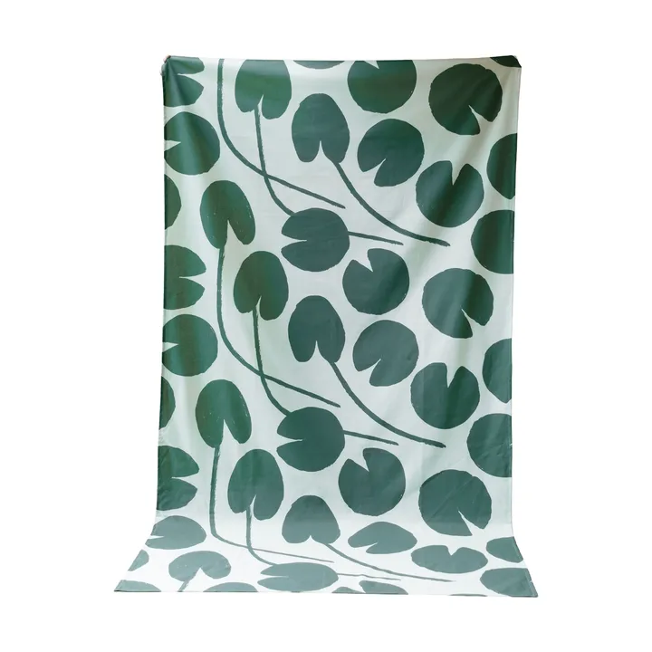 Nappe Water lilies - Vert clair-vert, 147x147 cm - Fine Little Day