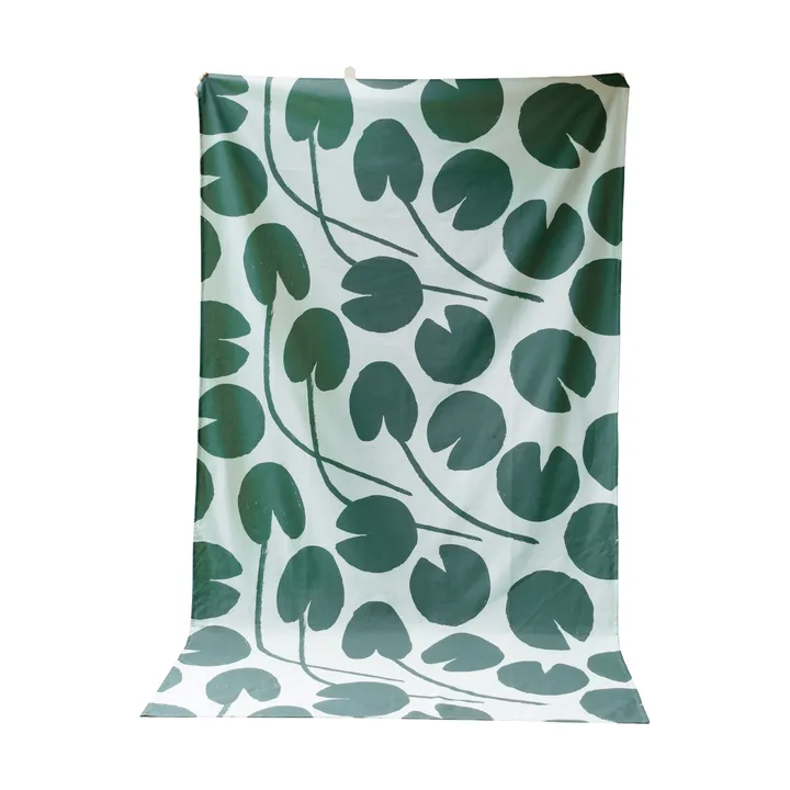 Nappe Water lilies - Vert clair-vert, 147x250 cm - Fine Little Day