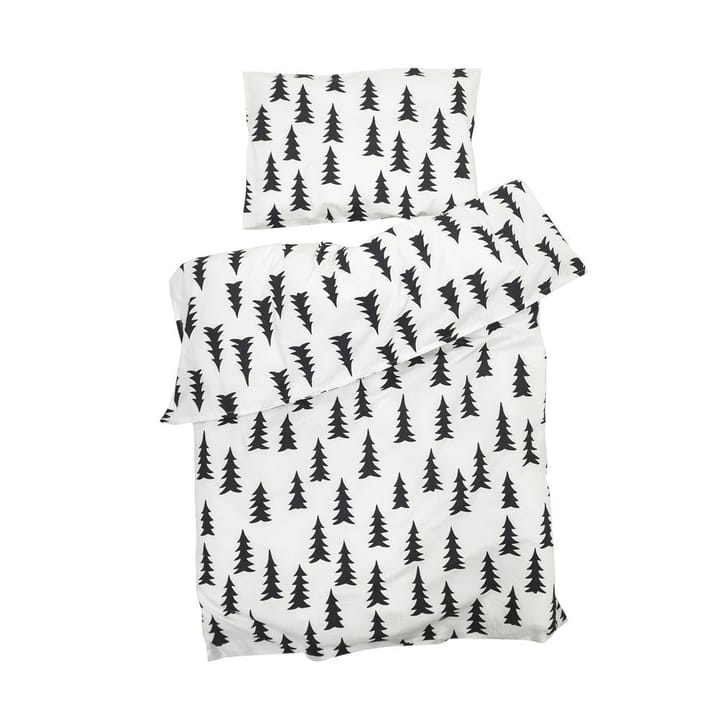 Parure de lit Gran chambre d'enfant - blanc-noir - Fine Little Day