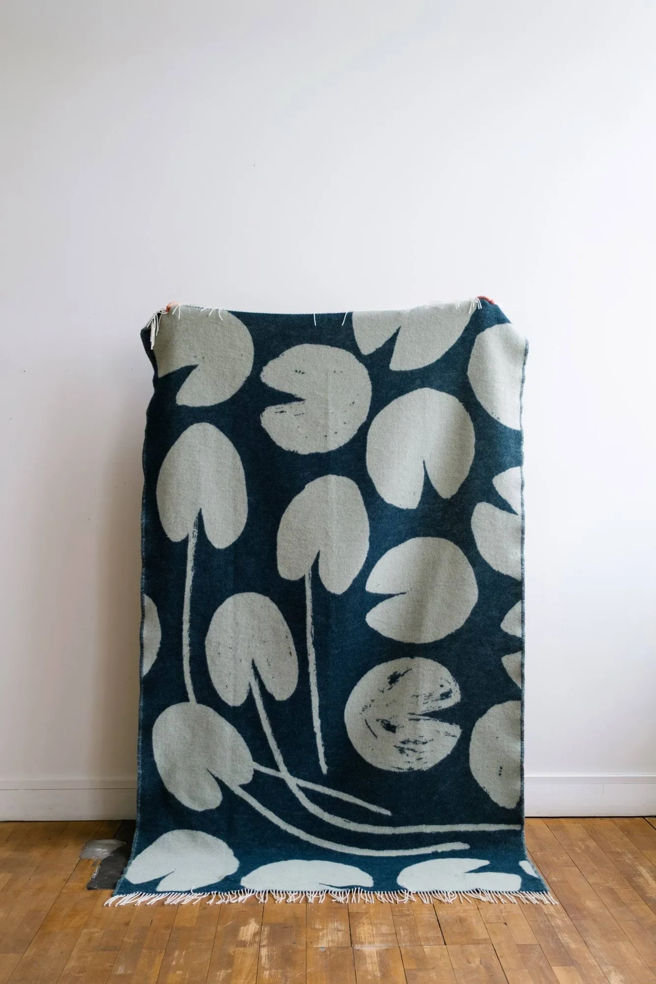 Plaid Water Lilies 130x220 cm, Vert Fine Little Day