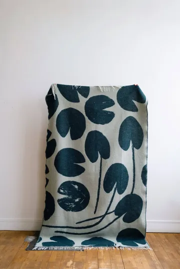Plaid Water Lilies 130x220 cm - Vert - Fine Little Day