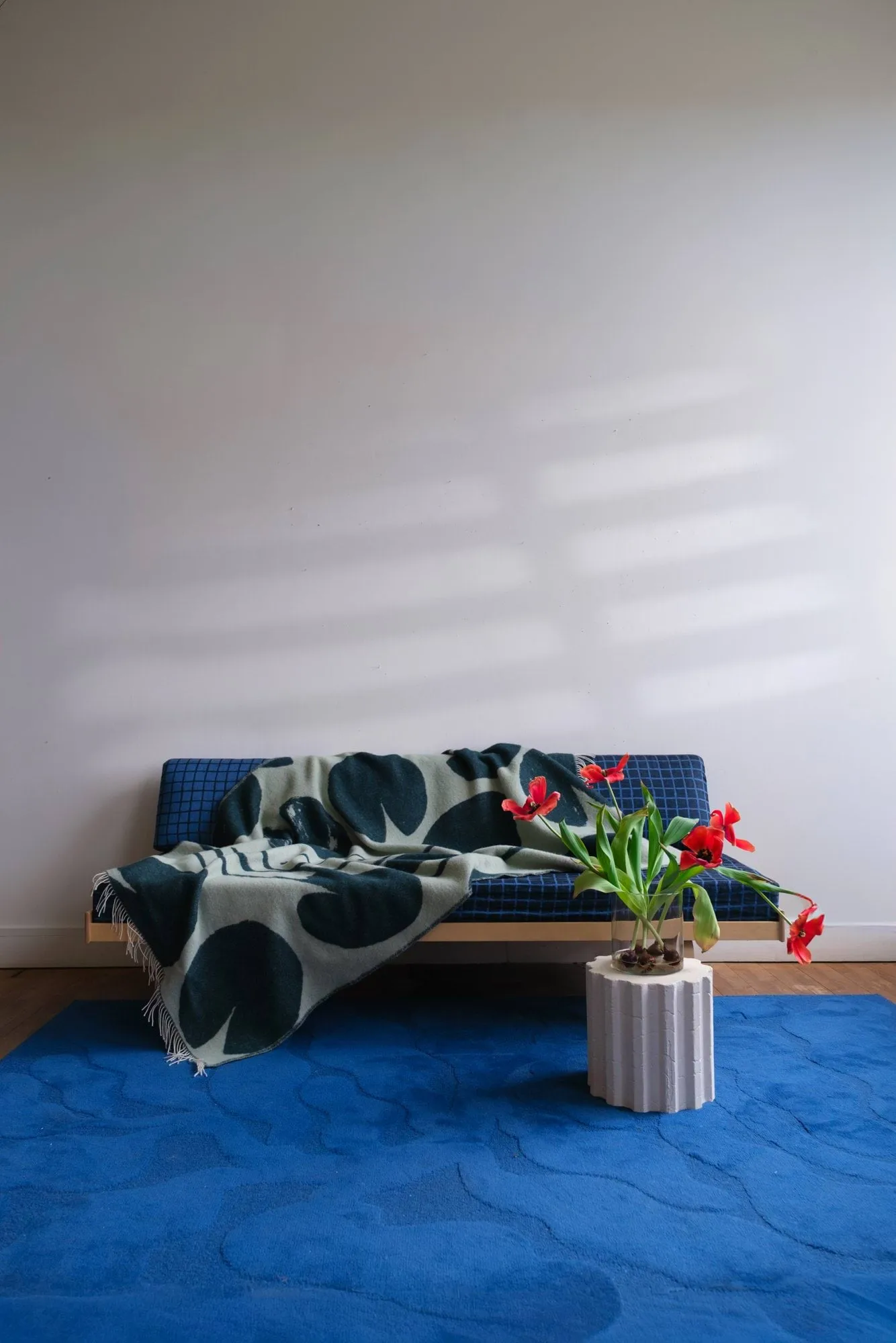 Plaid Water Lilies 130x220 cm, Vert Fine Little Day