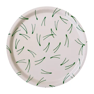 Plateau Barr Ø31 cm - Nude-vert - Fine Little Day