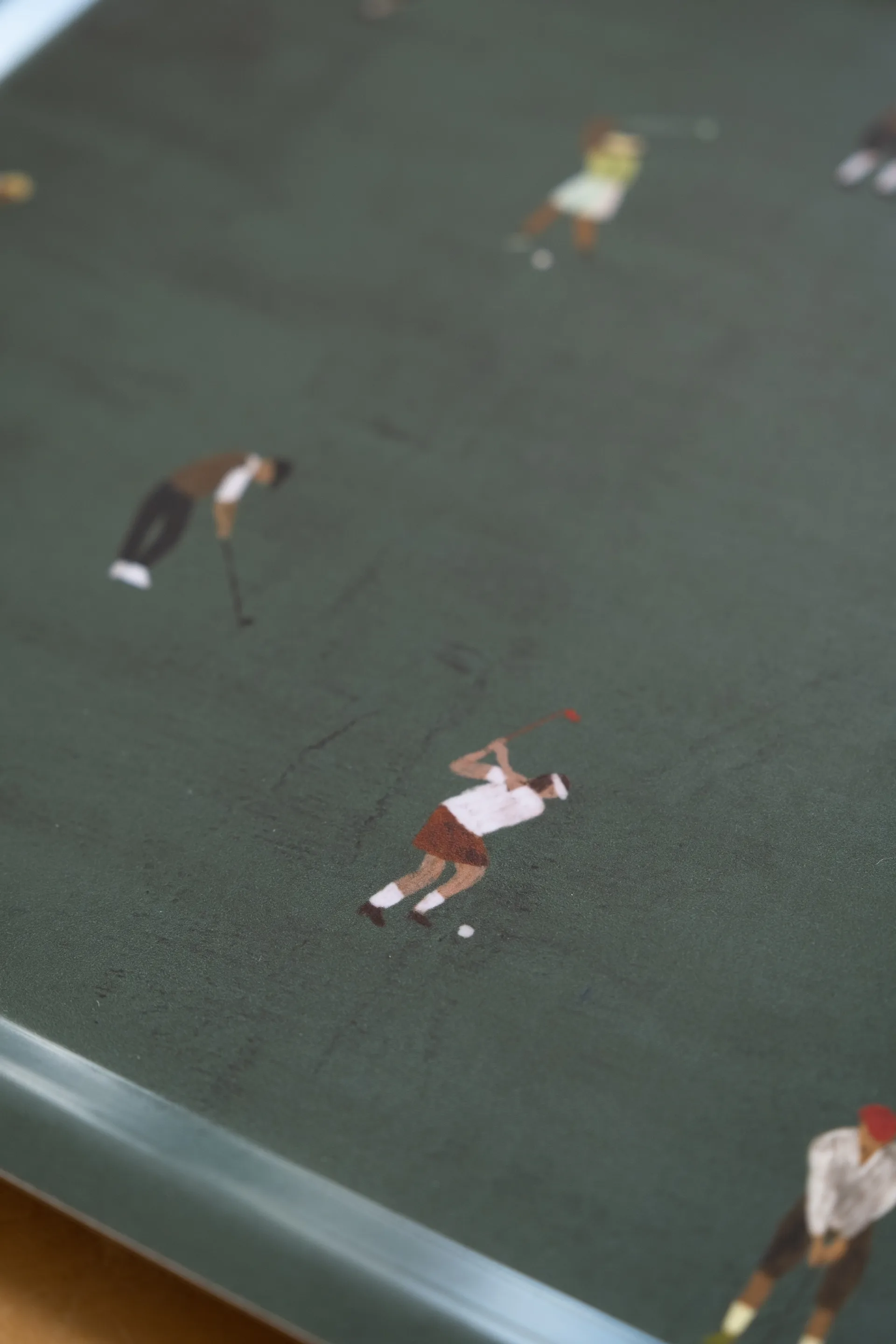 Plateau Golfers, 33x43 cm Fine Little Day