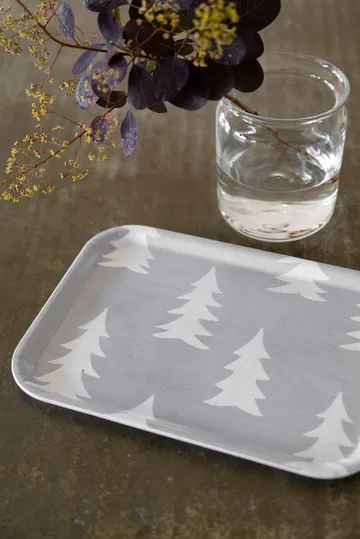 Plateau Gran 20x27 cm - Gris-blanc - Fine Little Day