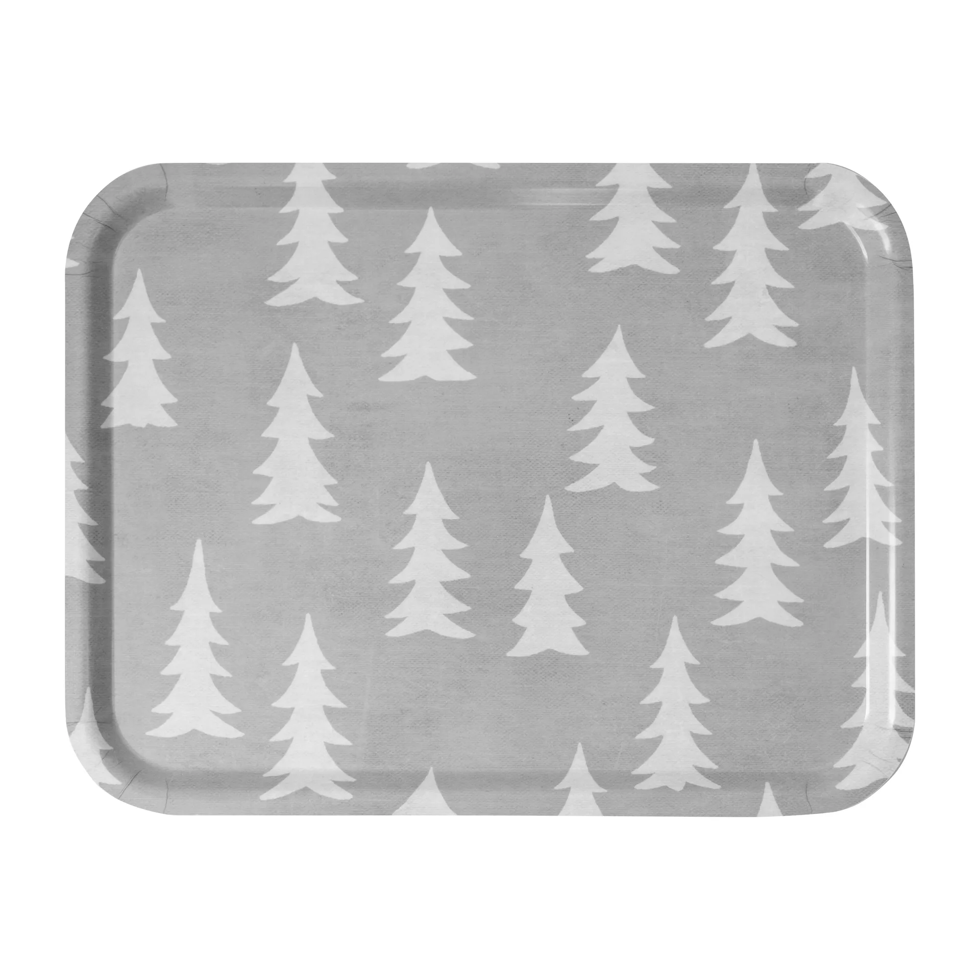 Plateau Gran 33x43 cm, Gris-blanc Fine Little Day