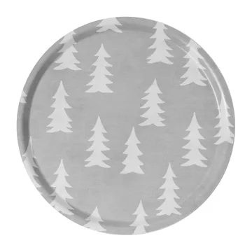 Plateau Gran - Gris-blanc, Ø38 cm - Fine Little Day