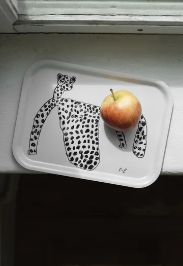 Plateau Léo 20x27 cm - Blanc - Fine Little Day