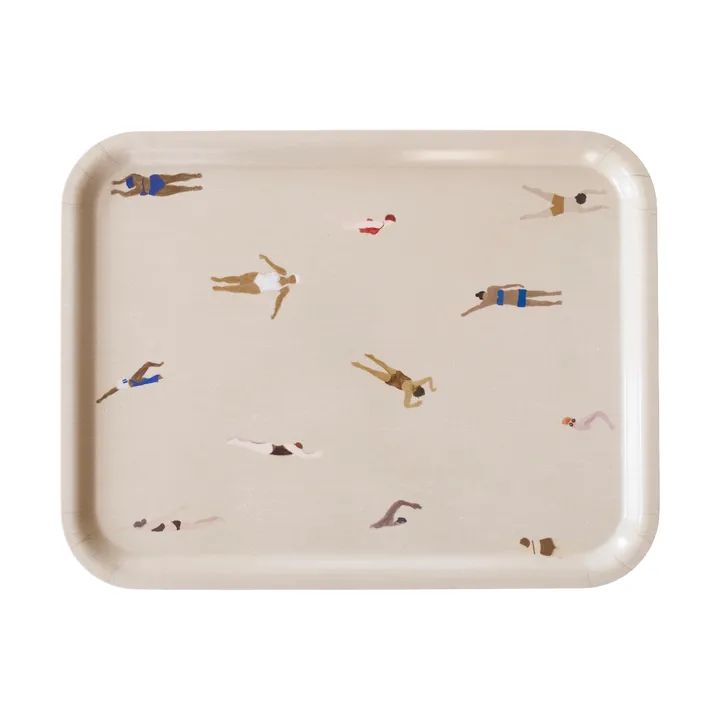 Plateau Swimmers 33x43 cm - Beige - Fine Little Day
