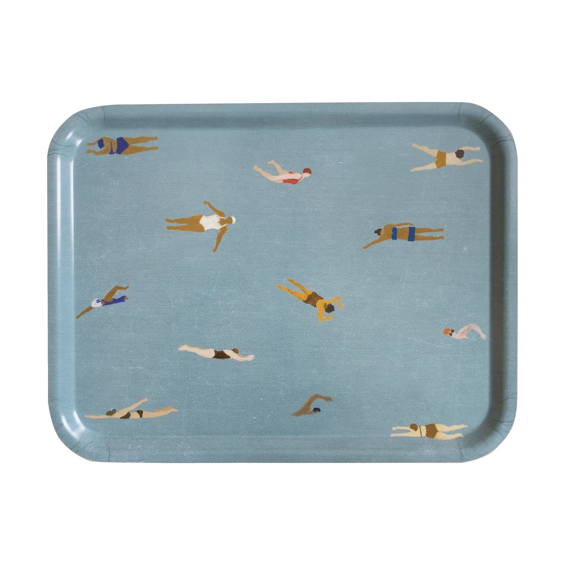 Plateau Swimmers 33x43 cm, Beige Fine Little Day
