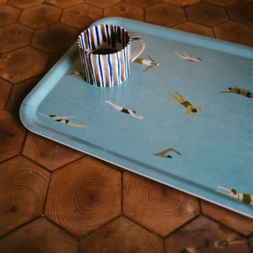 Plateau Swimmers 33x43 cm - Bleu - Fine Little Day