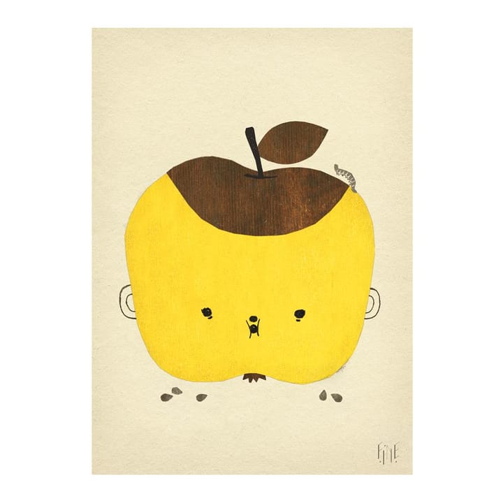 Poster Apple Papple - 50x70 cm - Fine Little Day